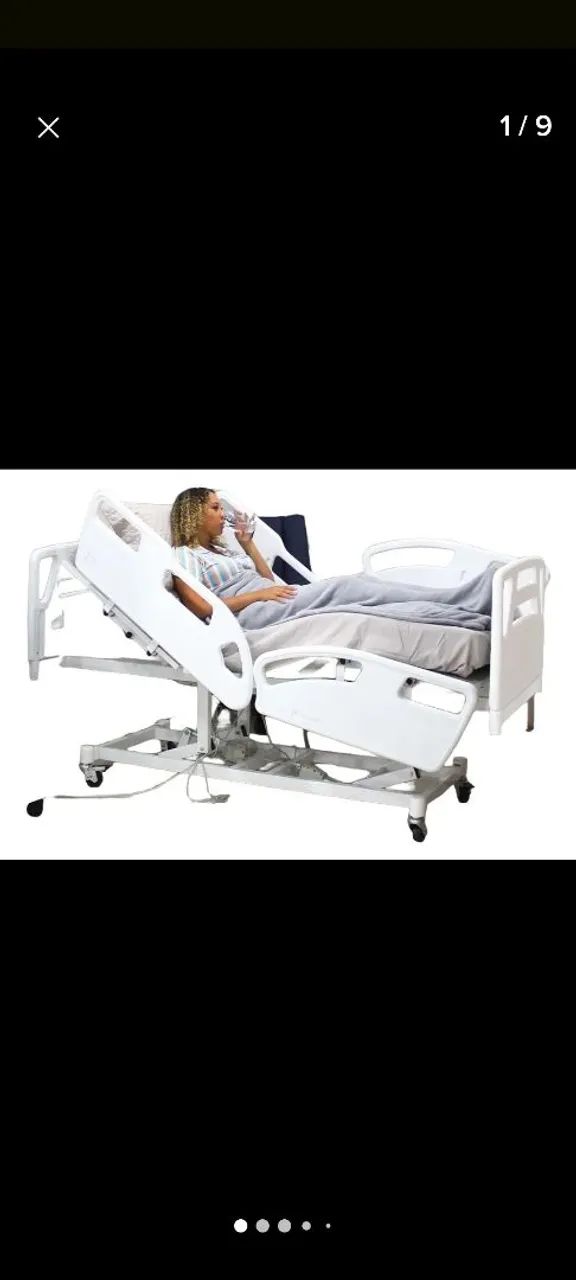Vende-se Cama hospitalar,semi nova 9 meses de uso - Foto 3