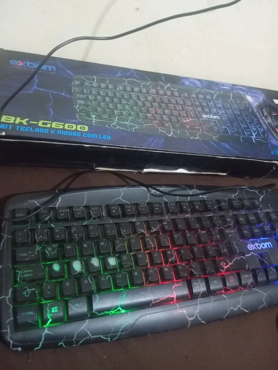 Teclado gamer RGB  - Foto 4