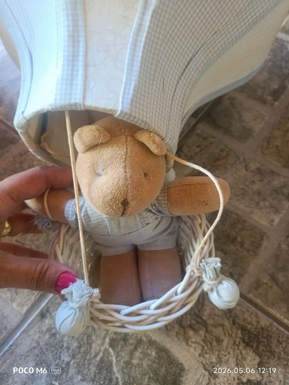 2 luminárias Balão infantil com ursinho - Foto 4