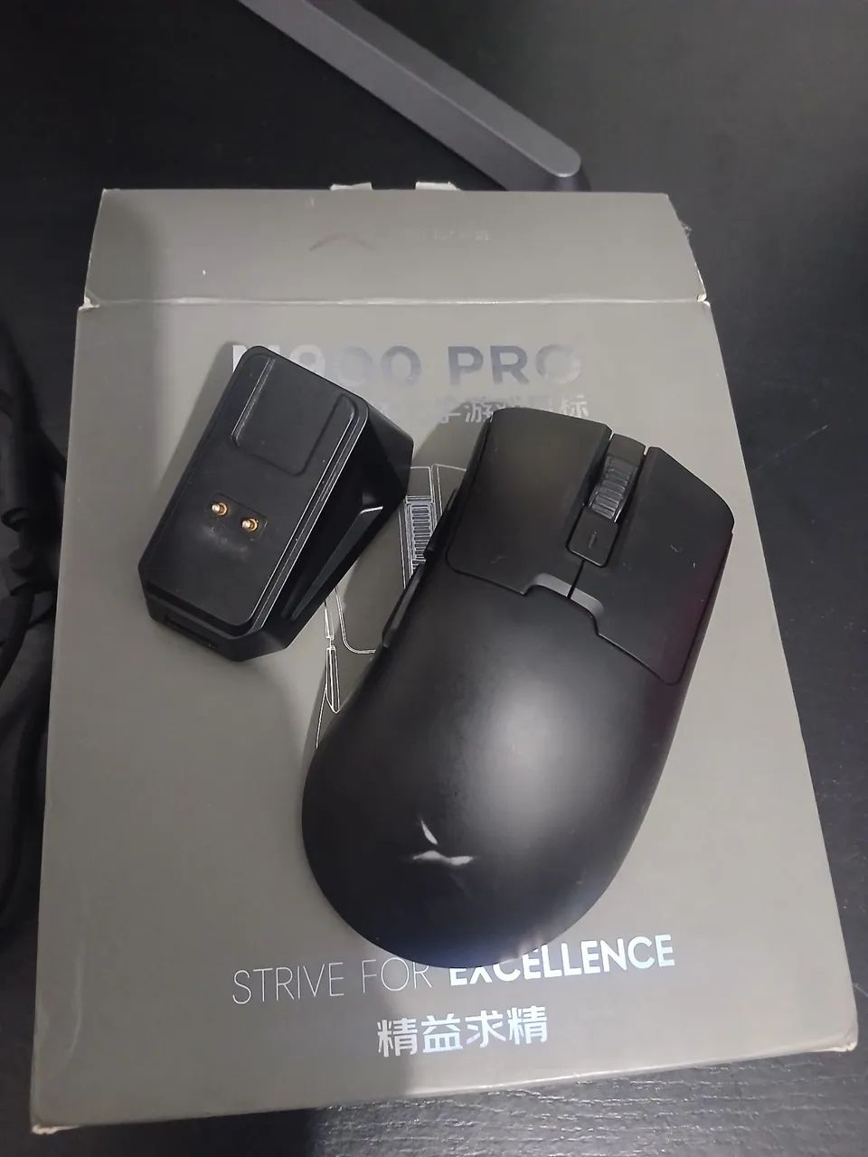 Mouse Delux m900pro 8k com dock de carregamento - Foto 2