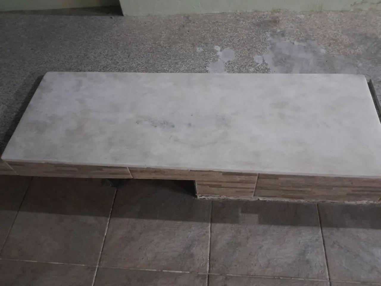 Placa de marmore e granito