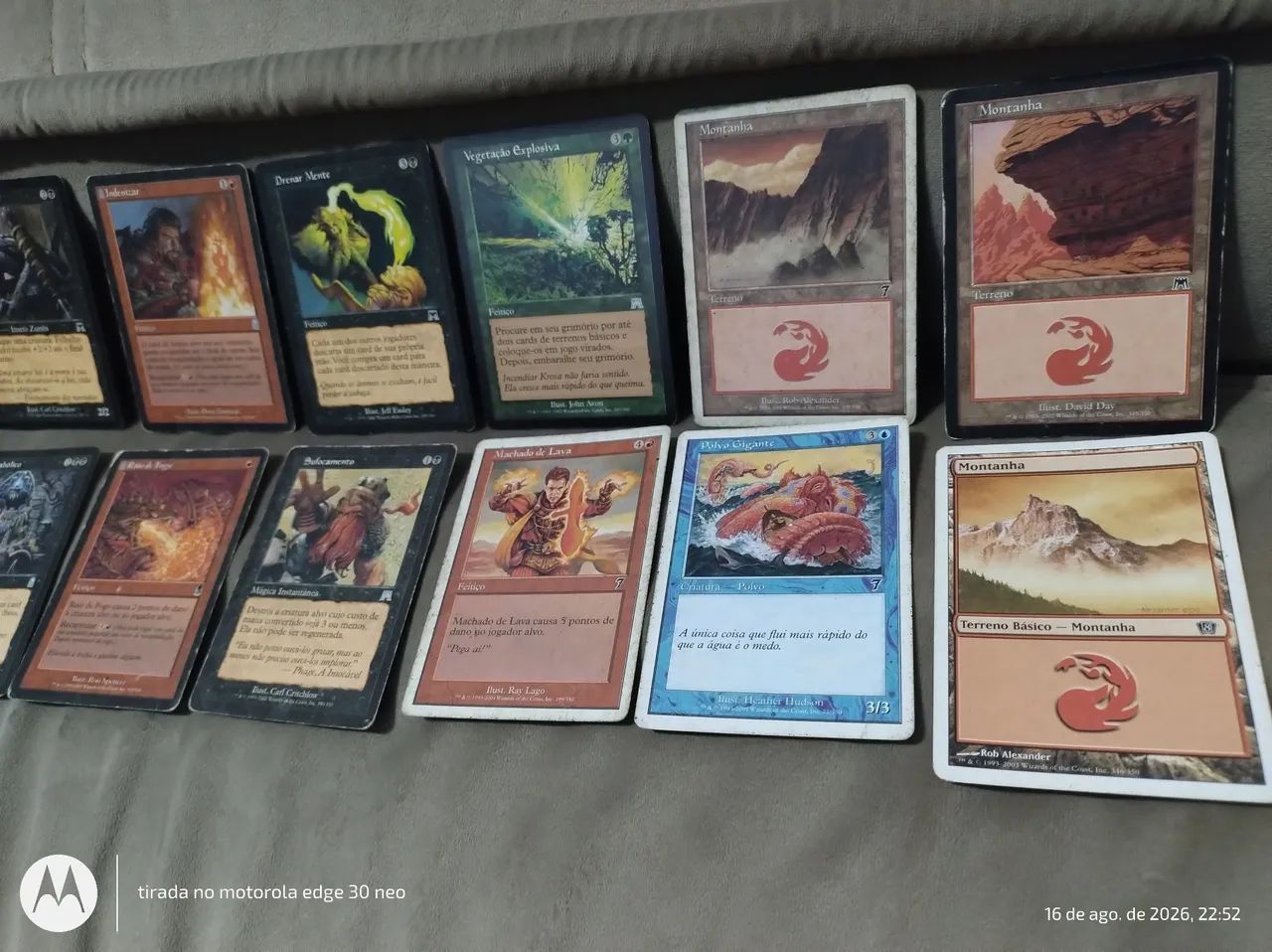 20 cartas Magic the gathering 