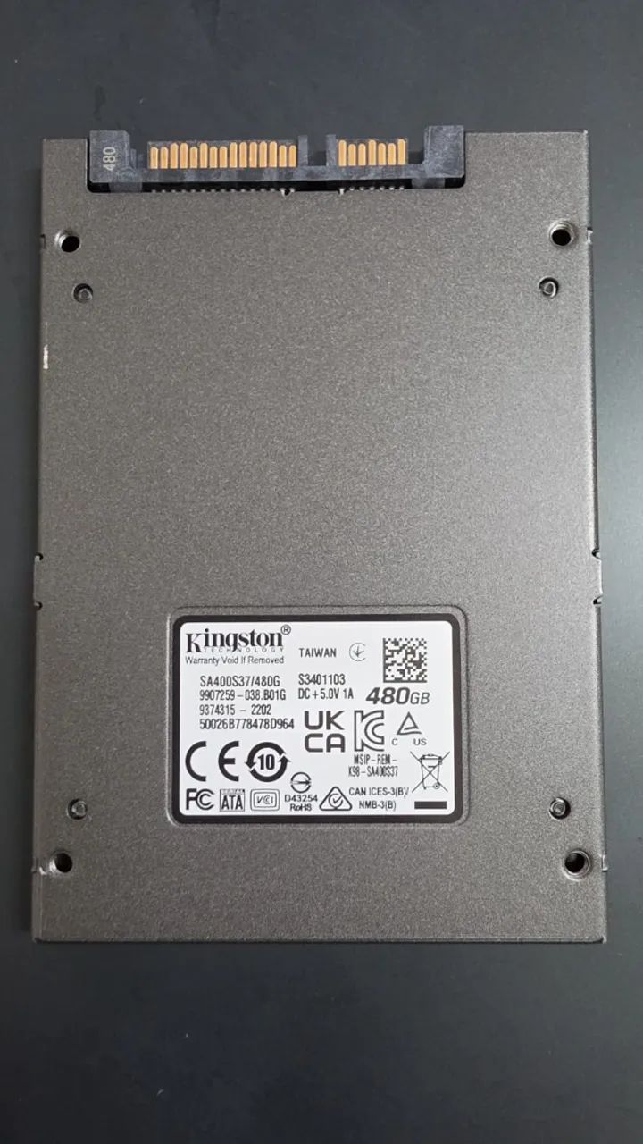 ssd kingston 480gb - Foto 2