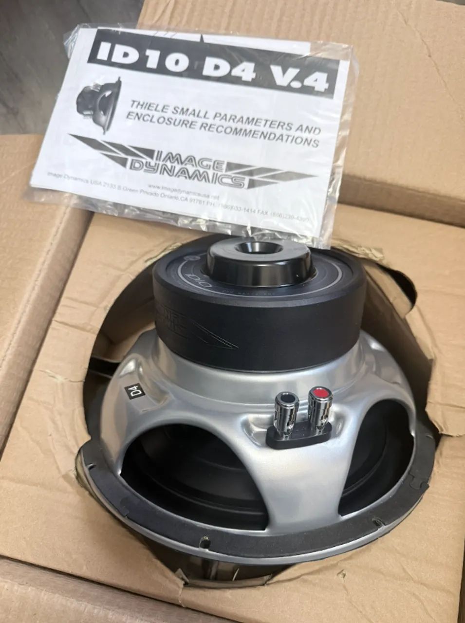 Subwoofer Image dynamics ID10 D4 V4 - Foto 2