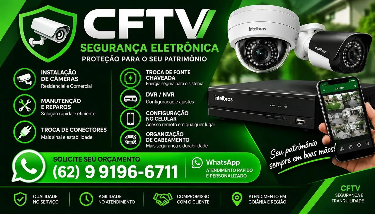 Serviços em CFTV