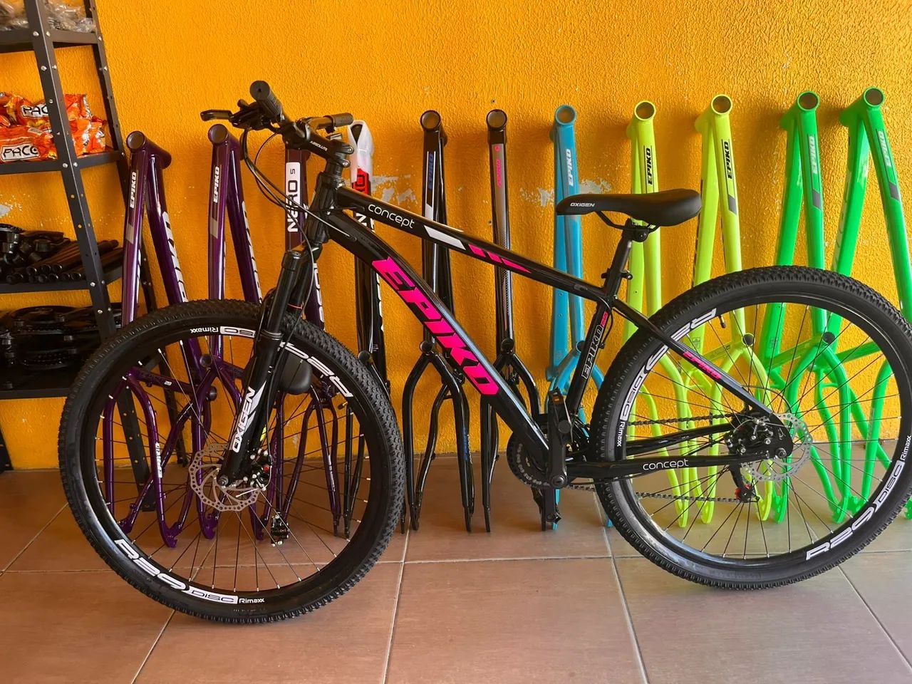 Bicicletas novas na promoção 