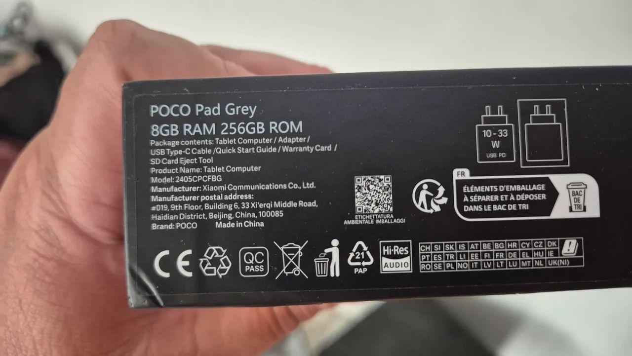 POCO Pad 12,1 Pol / 8 GB / 256 G - Foto 2