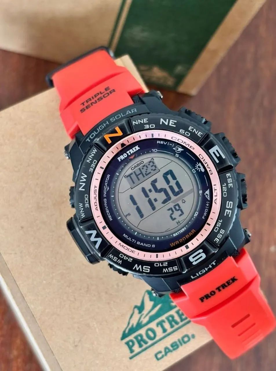Casio ProTrek PRW-3500-Y Solar 200mts - Foto 3