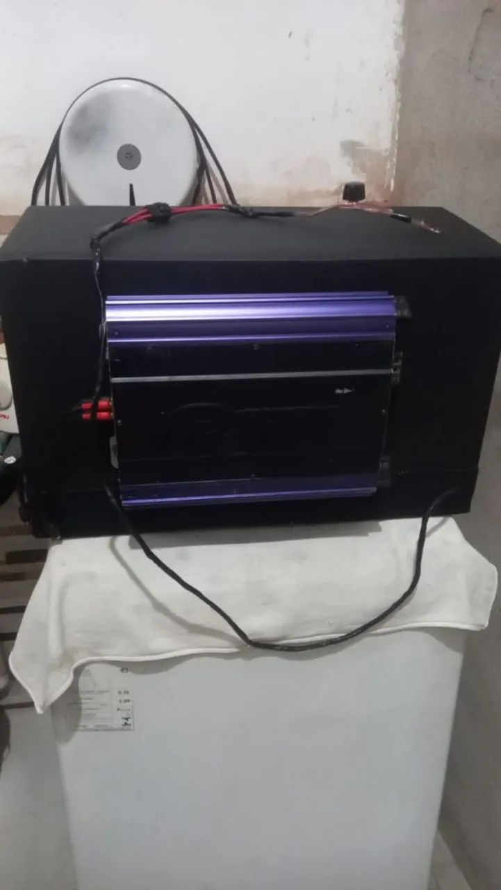 Vendo caixa de som completa pra carro  - Foto 2