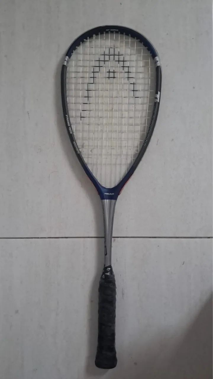 Raquete de Squash HEAD Pyramid Tech Titanium + Capa - Foto 2