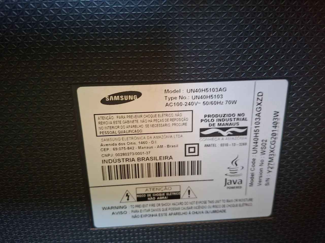 Vendo tv com defeito - Foto 3
