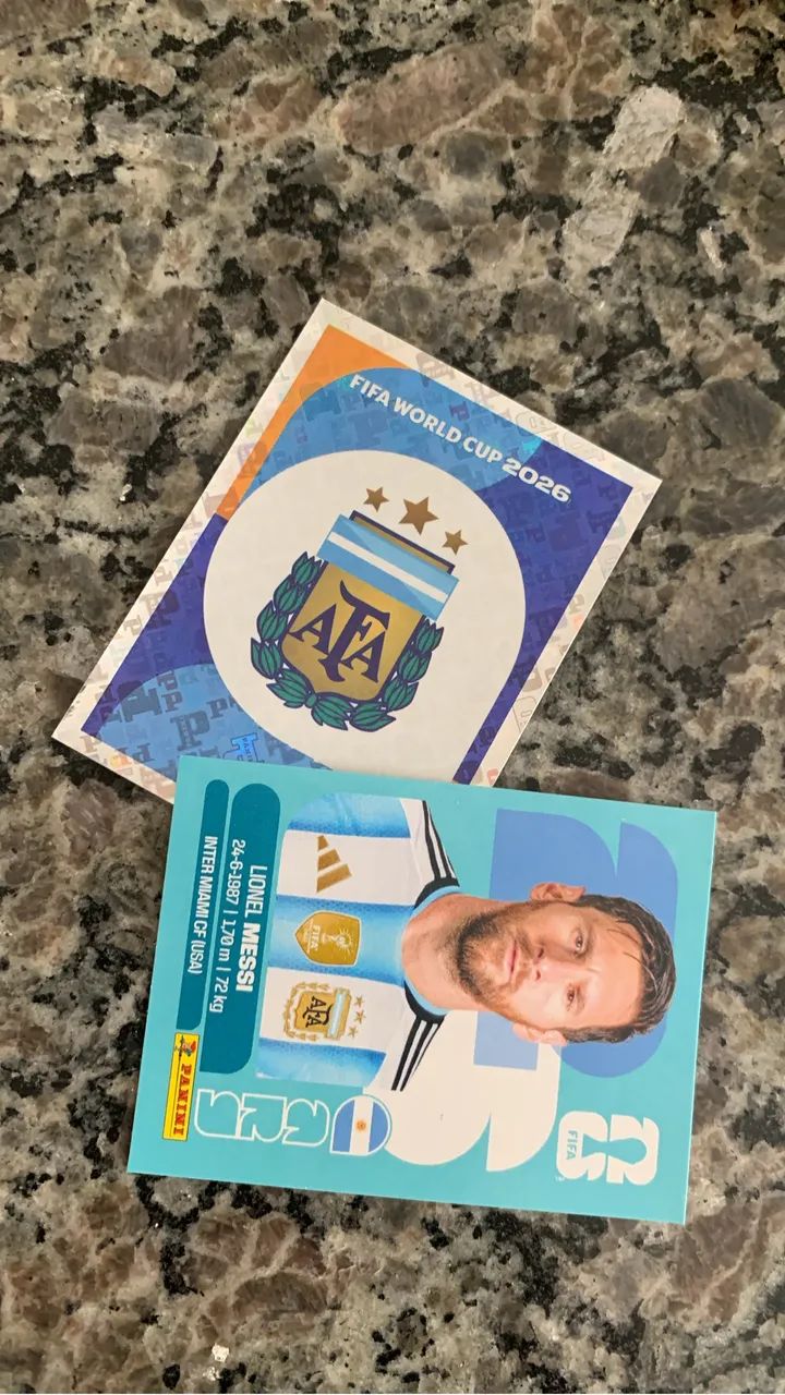 Figurinhas avulsas Panini copa 2026 - Foto 2