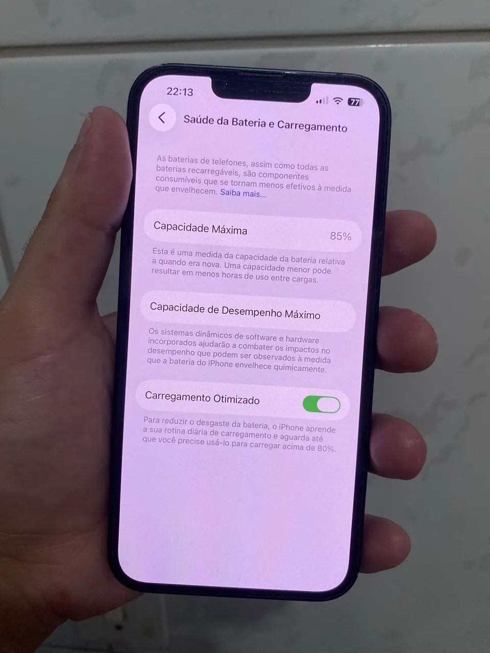 iPhone 13, 128gb (Impecável) - Foto 5