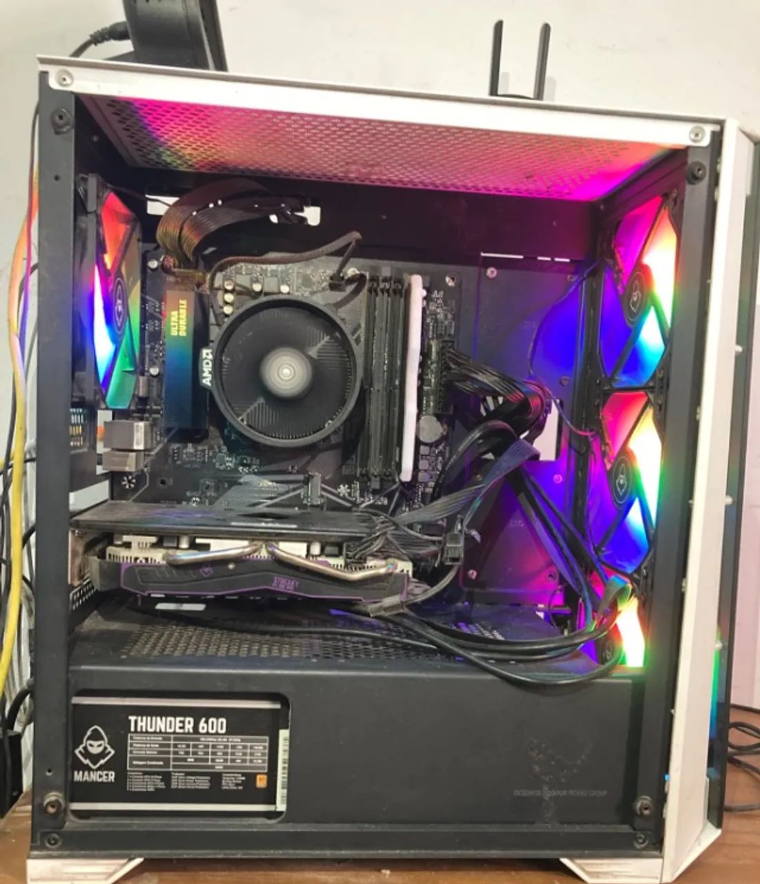 Pc Gamer Mancer + volante G27 - Foto 2