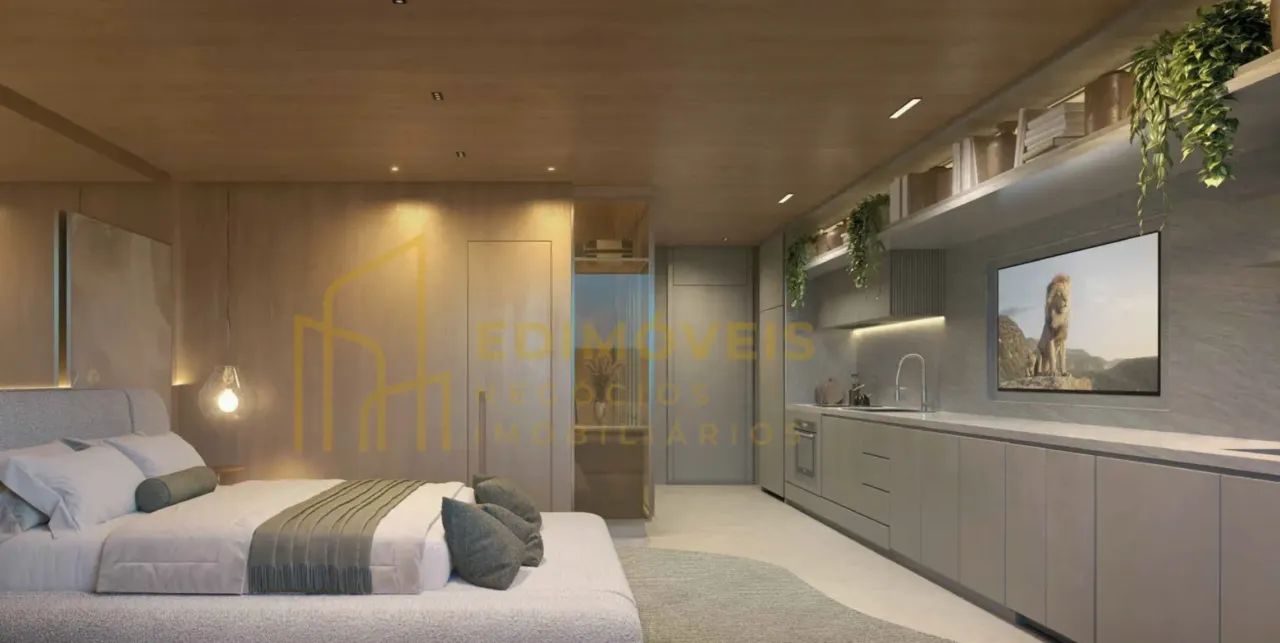 Enseada do Suá: Studio 1 quarto com sauna e lazer completo, venha conferir! - Foto 4