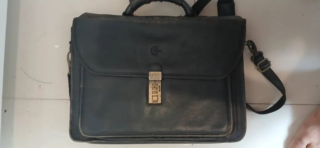 Lote 4 Pastas Executivas Vintage E Couro Legítimo (Brami E Outras) - Foto 3