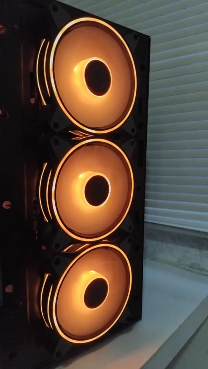 Kit 3 Ventoinhas Fans Cooler Master Halo - Foto 3