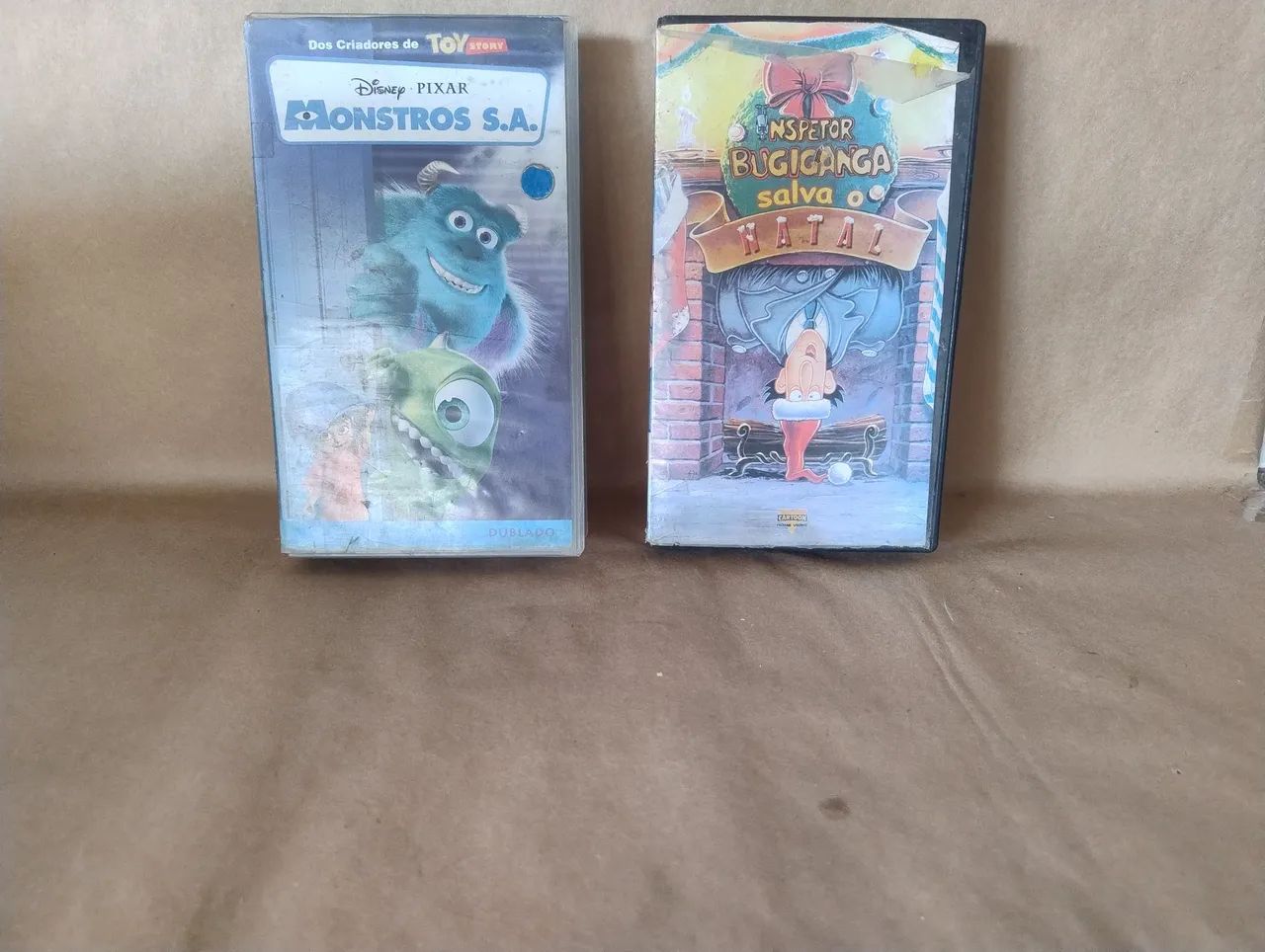 fita vhs inspetor bugiganga e monstros sa
