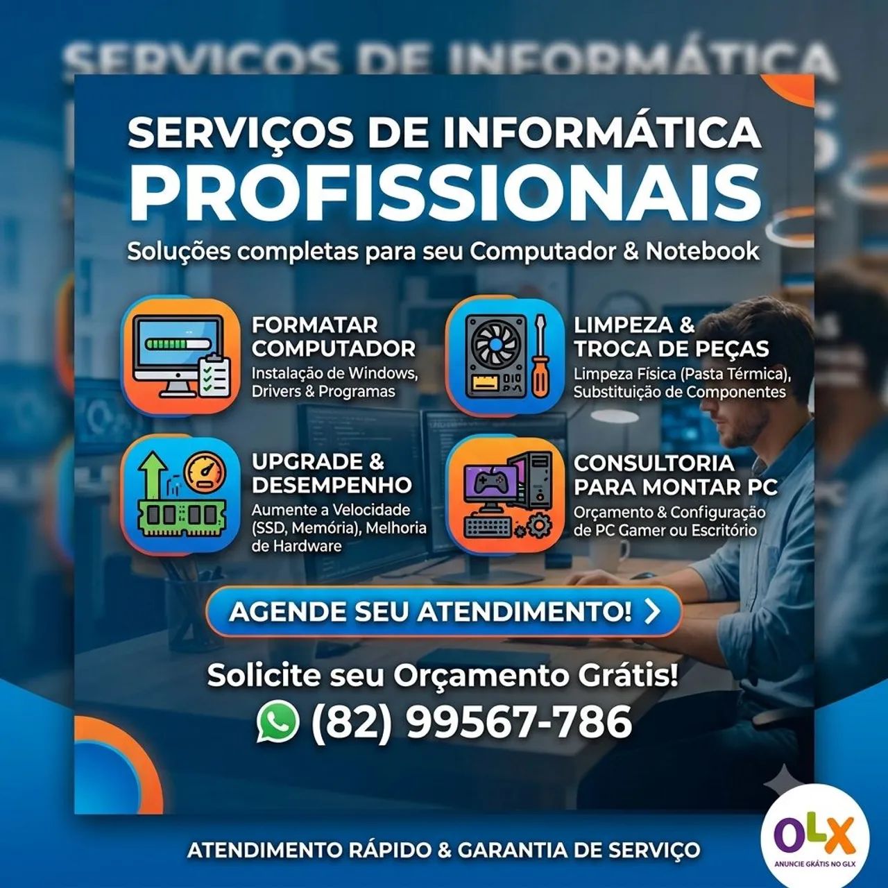 Técnico de PC e Notebook - Formatação, Peças e Montagem