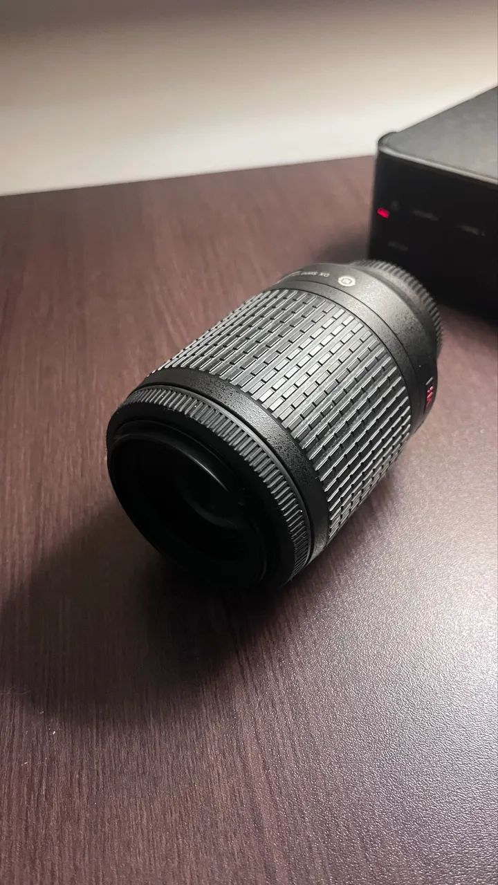  Lente Nikon 55 200 f/ 4.5-5.6 G ED ID AF-S DX VR (redução da vibração) - Foto 2