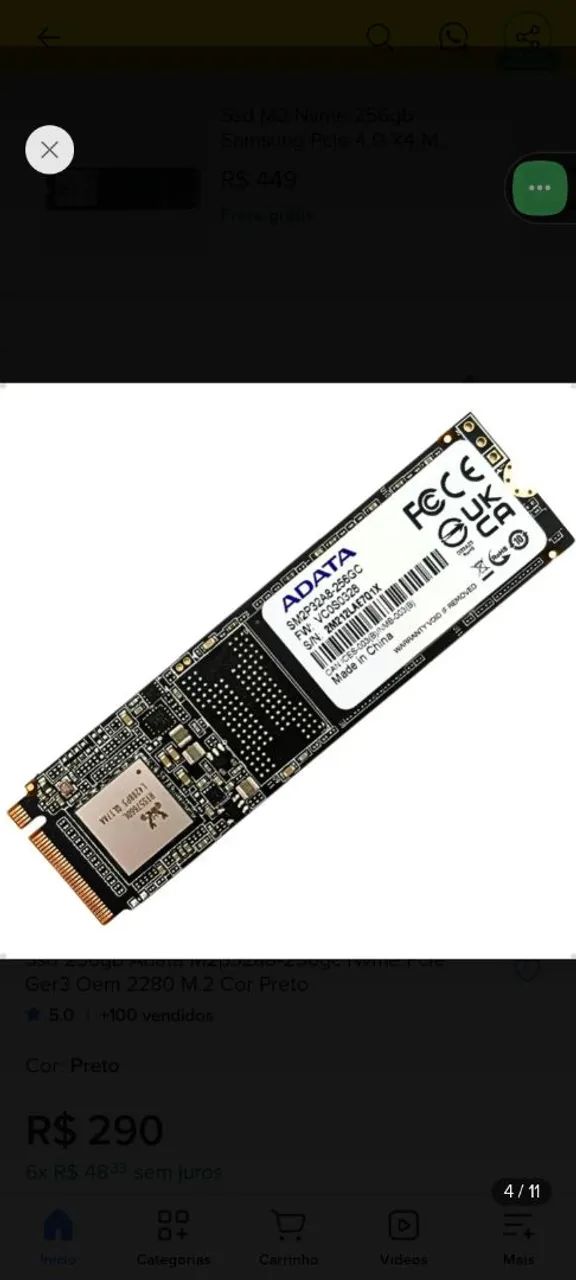 SSD NVMe M.2 - Foto 2