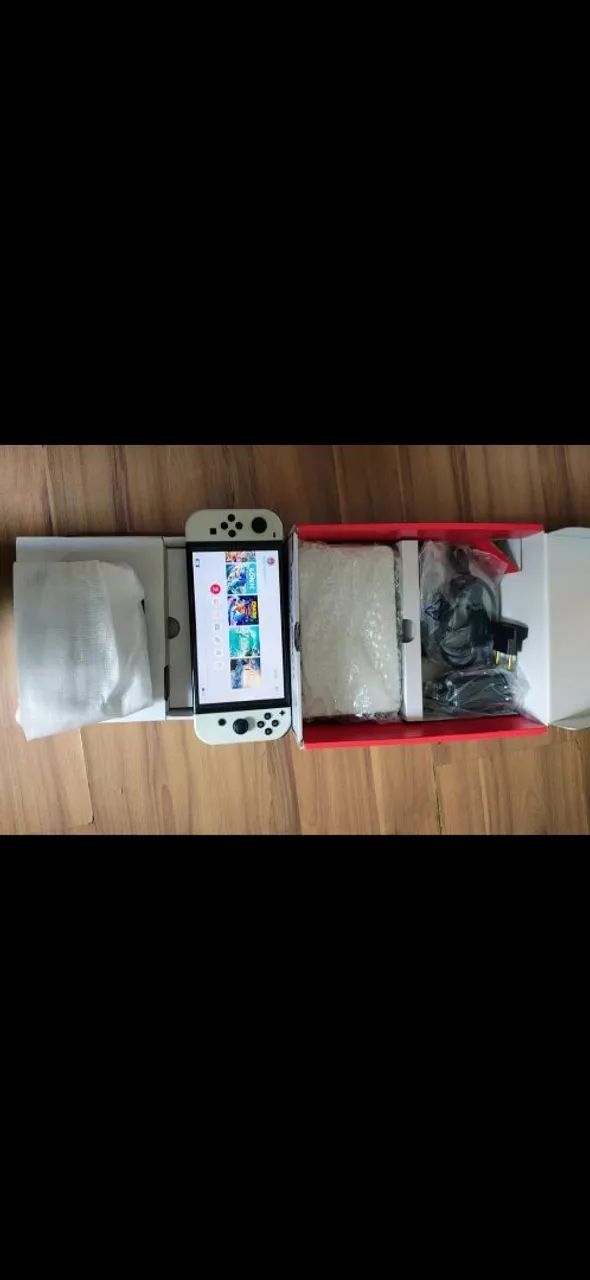 Nintendo switch oled na caixa completo - Foto 4
