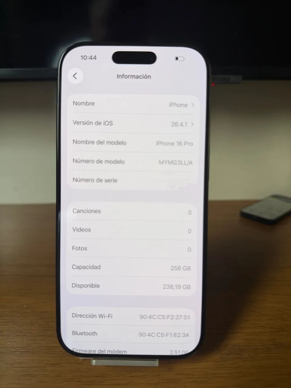 IPHONE 16 PRO 256GB - BLACK TITANIUM  - Foto 4