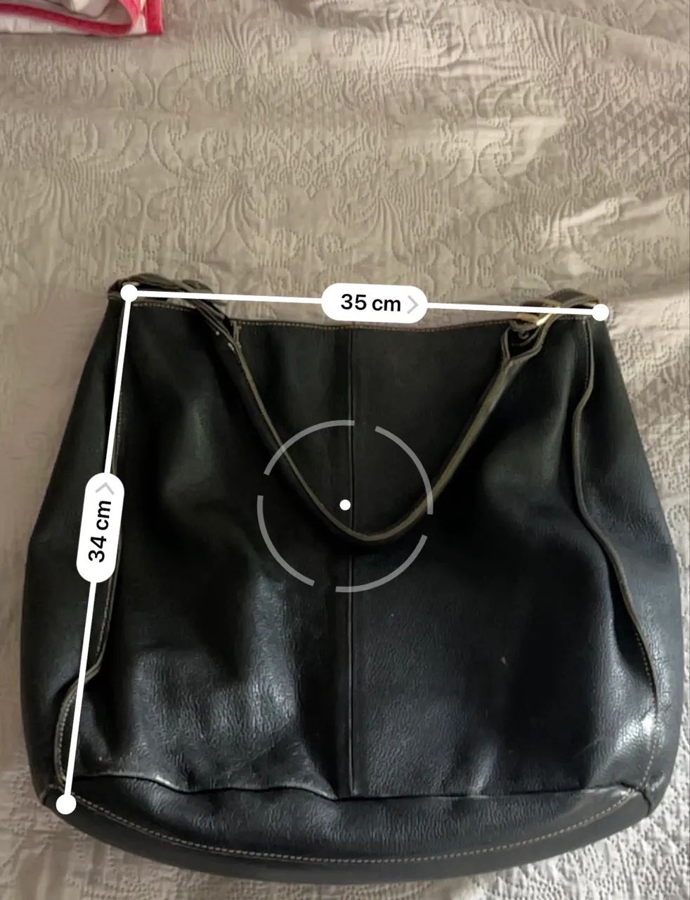 Bolsa 100% em couro  - Foto 3