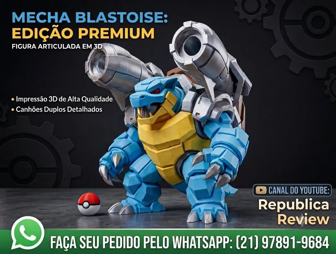 Pokémon Mecha Blastoise 