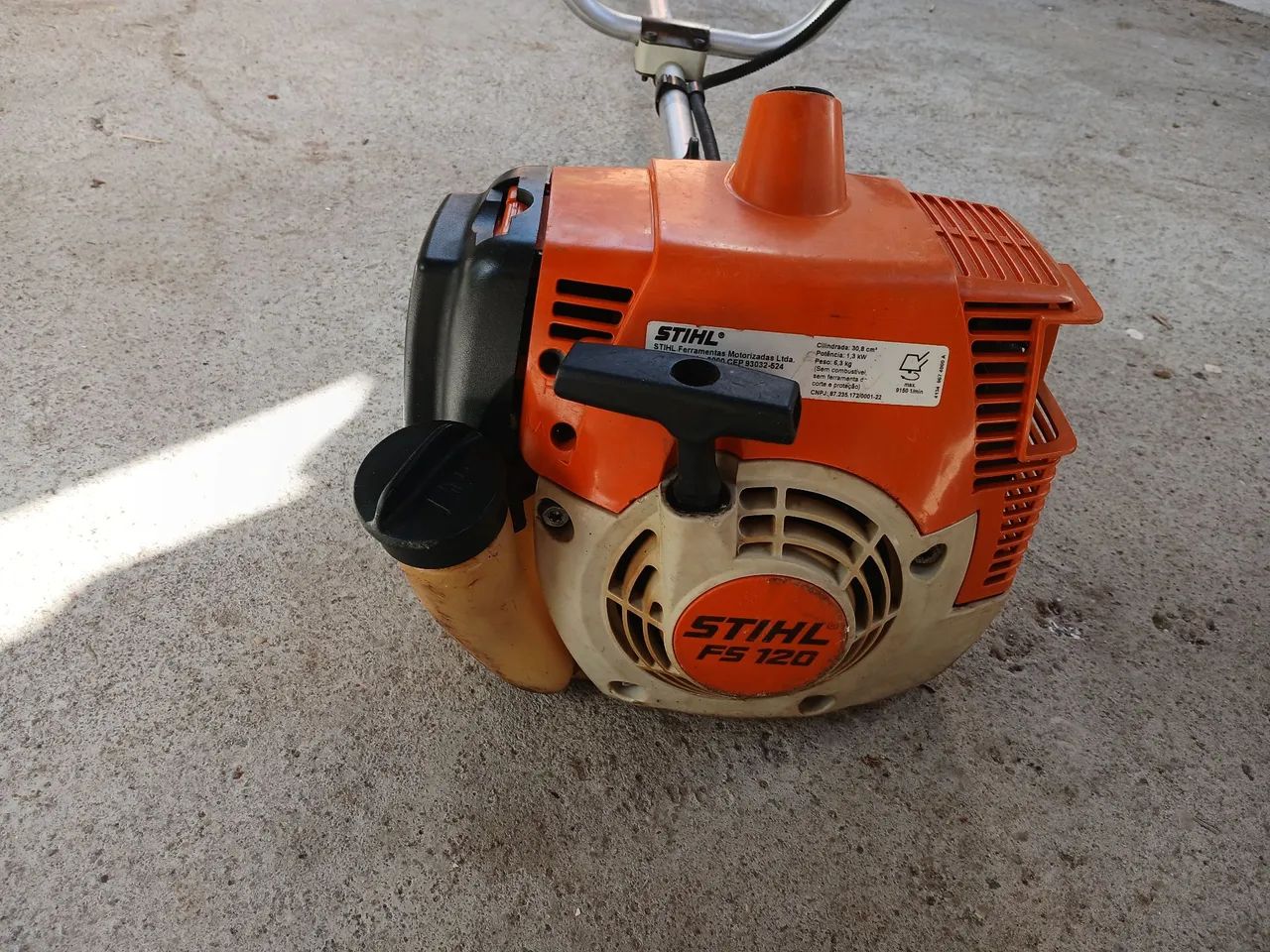 Vendo roçadeira sthil fs120.