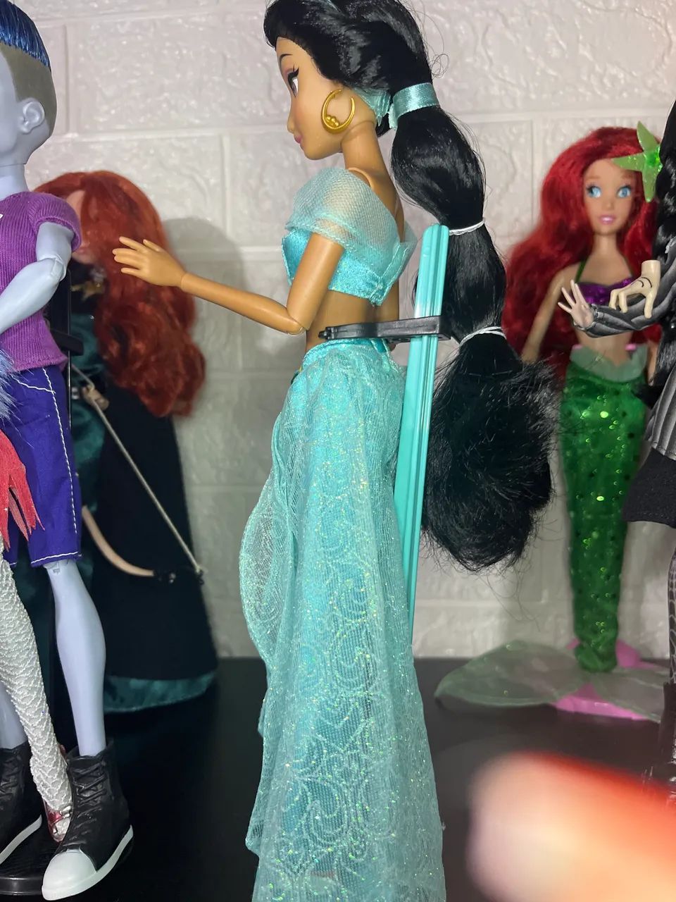 Boneca princesa jasmine Disney store  - Foto 4