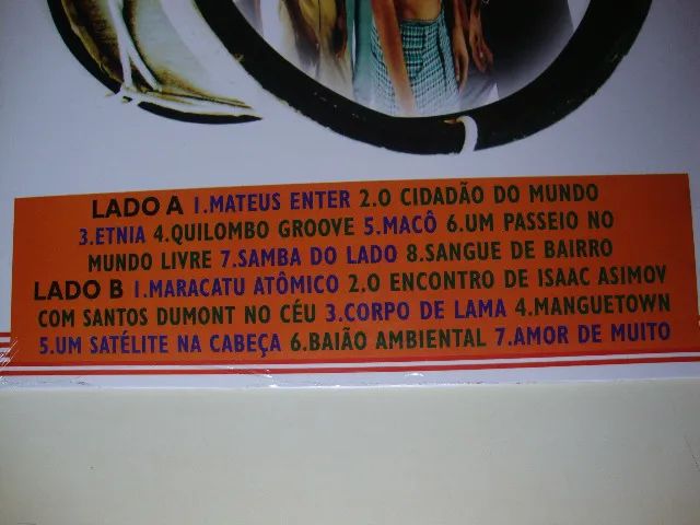 Lp - Vinil - Chico Science E Nação Zumbi - Afrociberdelia