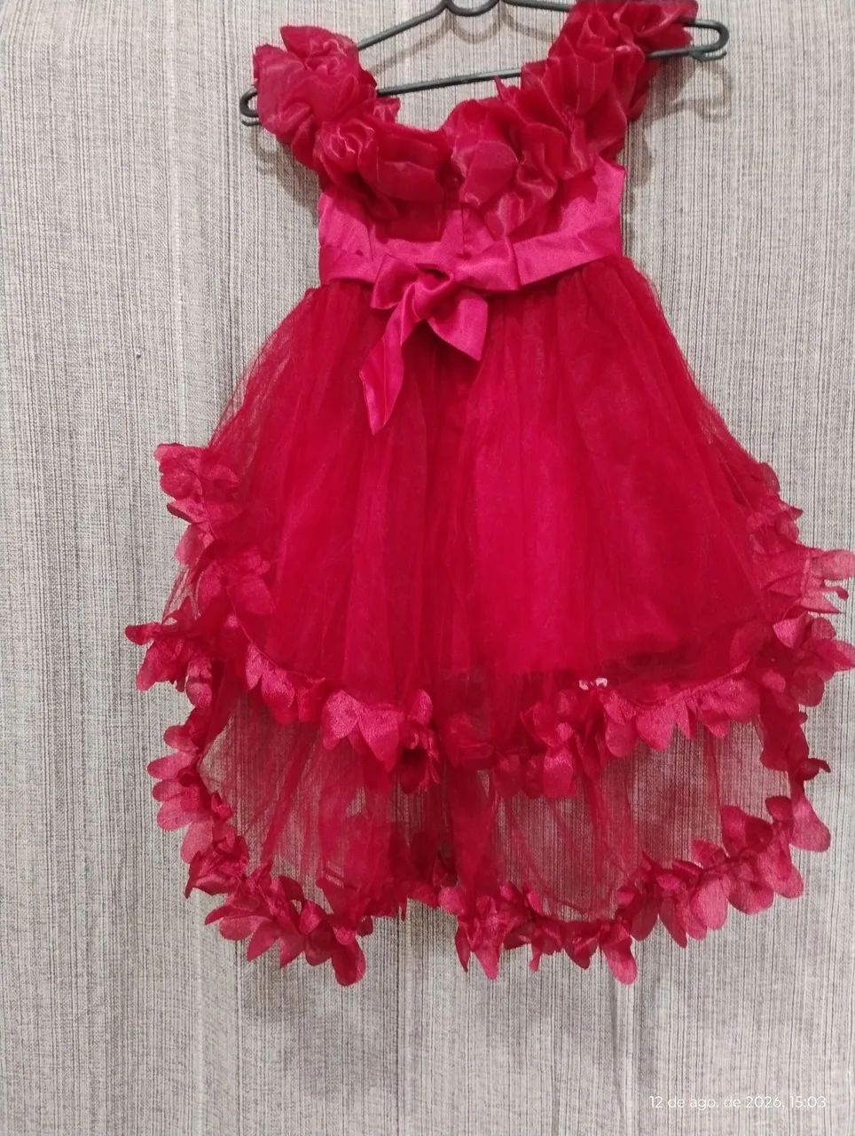 Vestido de festa vermelho - Foto 4