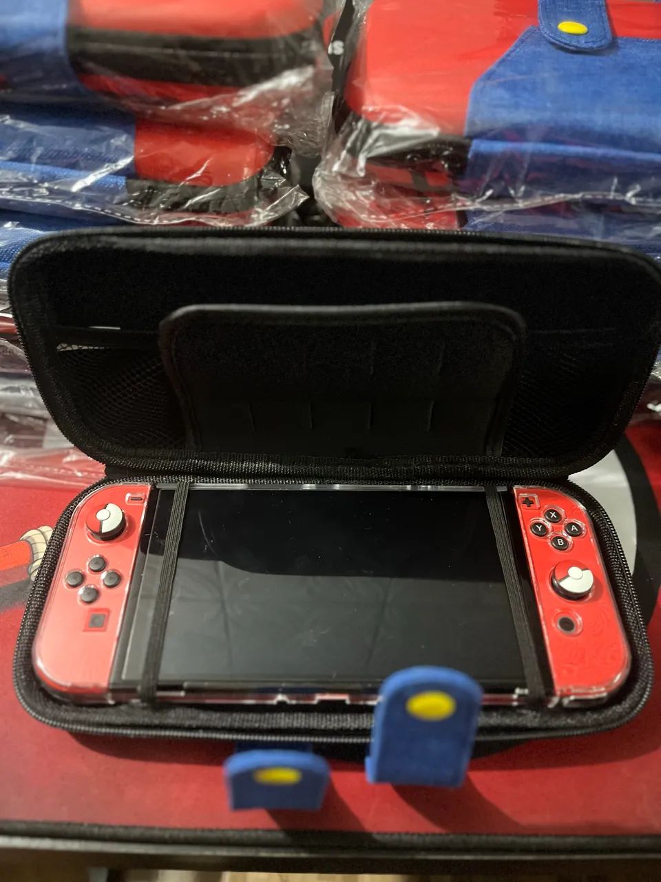 Case de Proteção Premium Temática p/ Nintendo Switch e OLED - Edição Super Mario - Foto 5