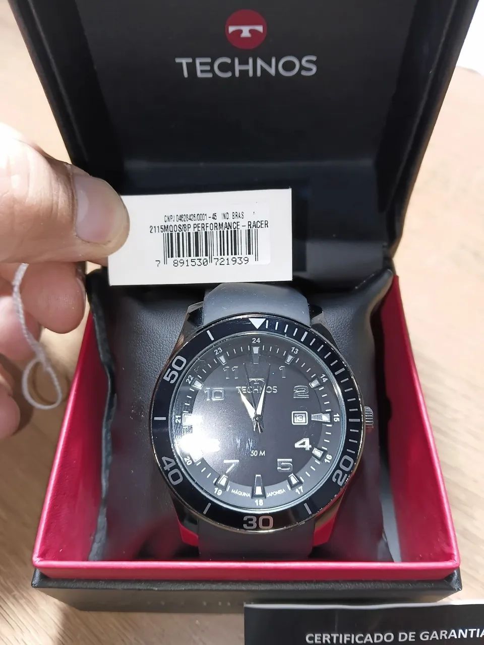 Relogio technos Racer.