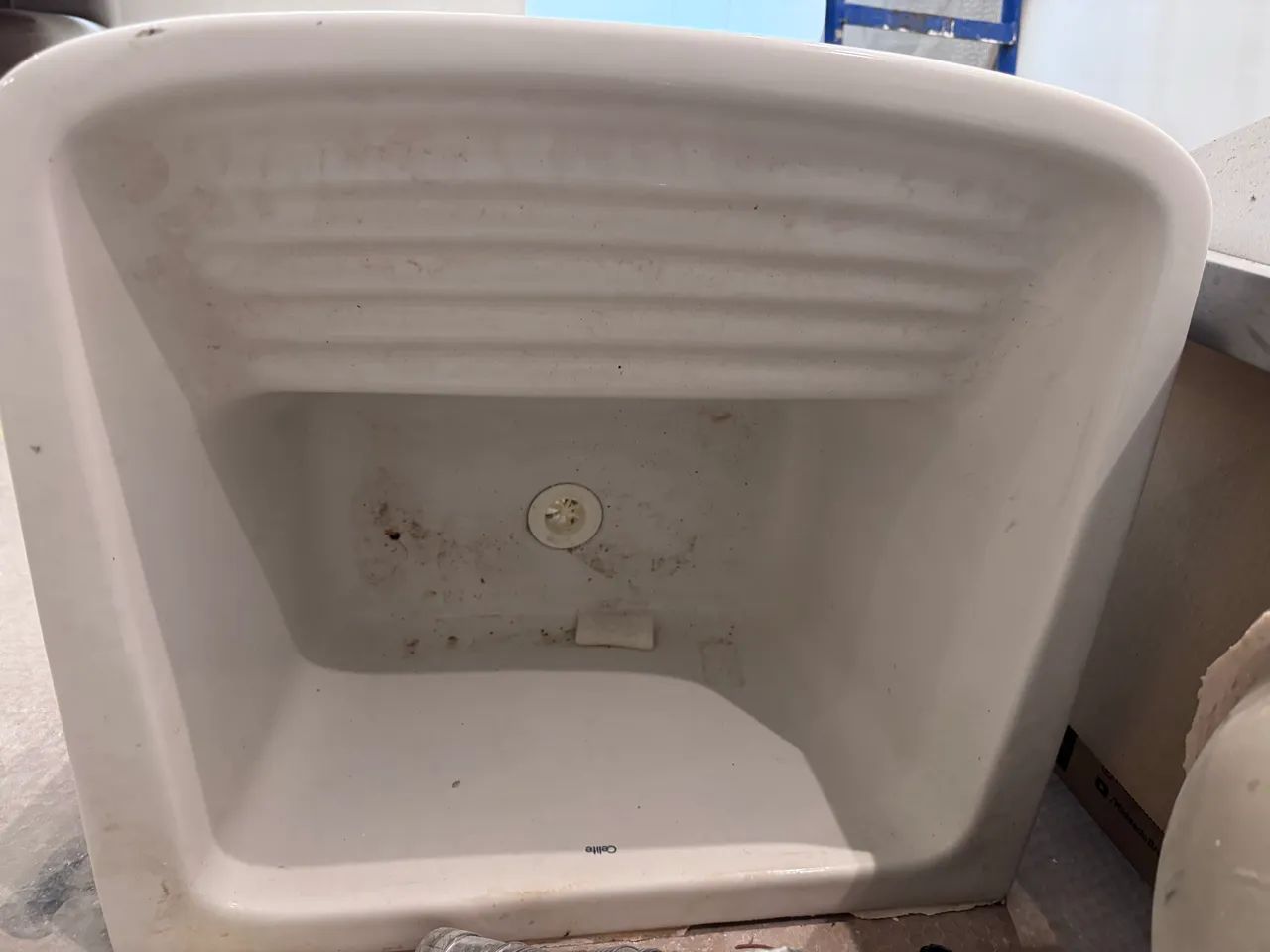 Marble laundry sink
