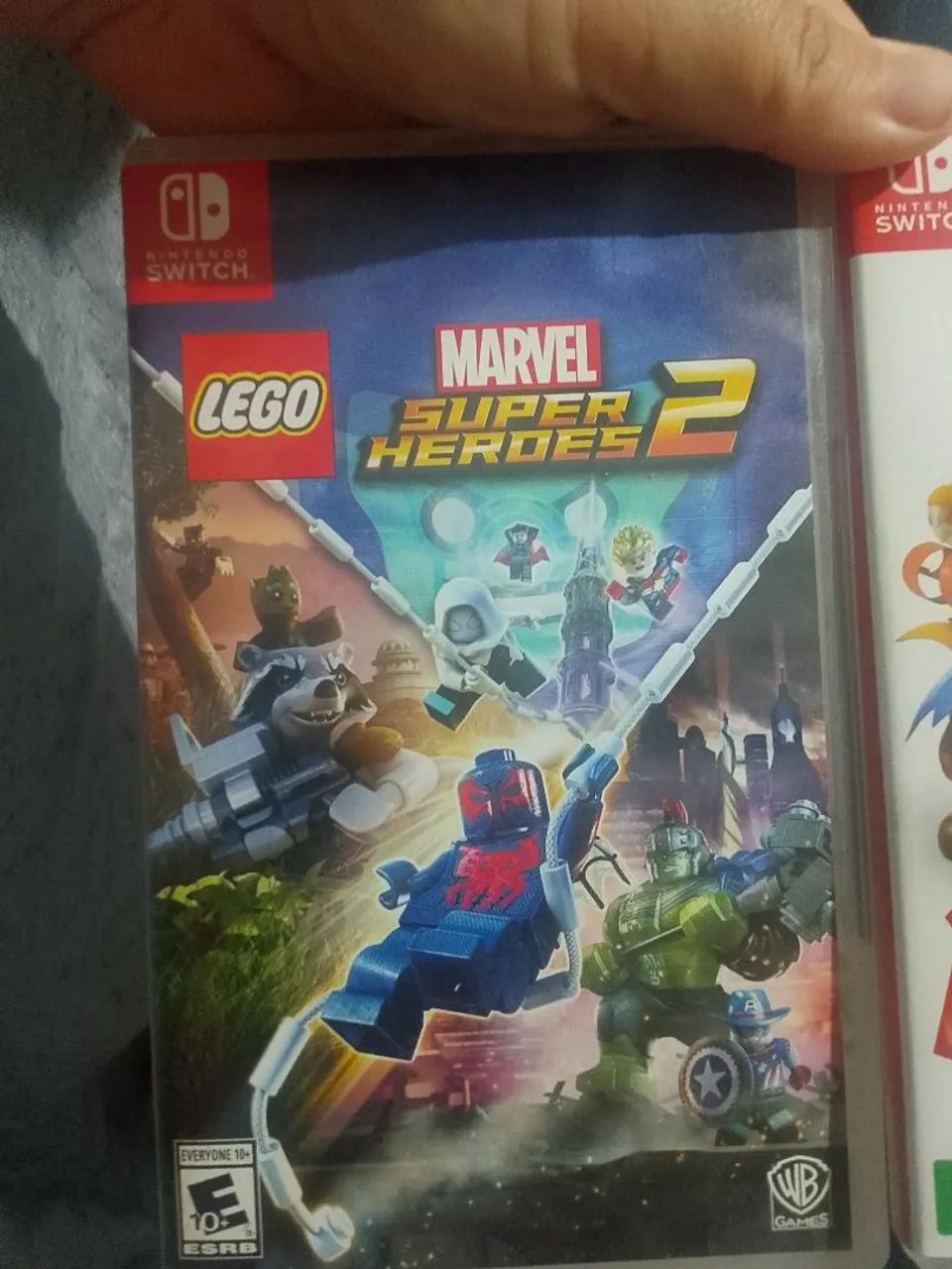 Jogos de Nintendo switch super Mario RPG e lego Marvel - Foto 3