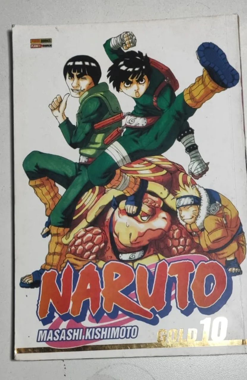 Naruto Volume 10 - Panini Shonen Jump - Livro Usado