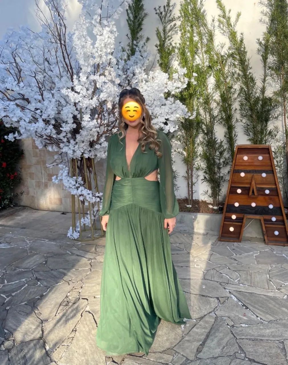 Lindo vestido usado 1 x  - Foto 2
