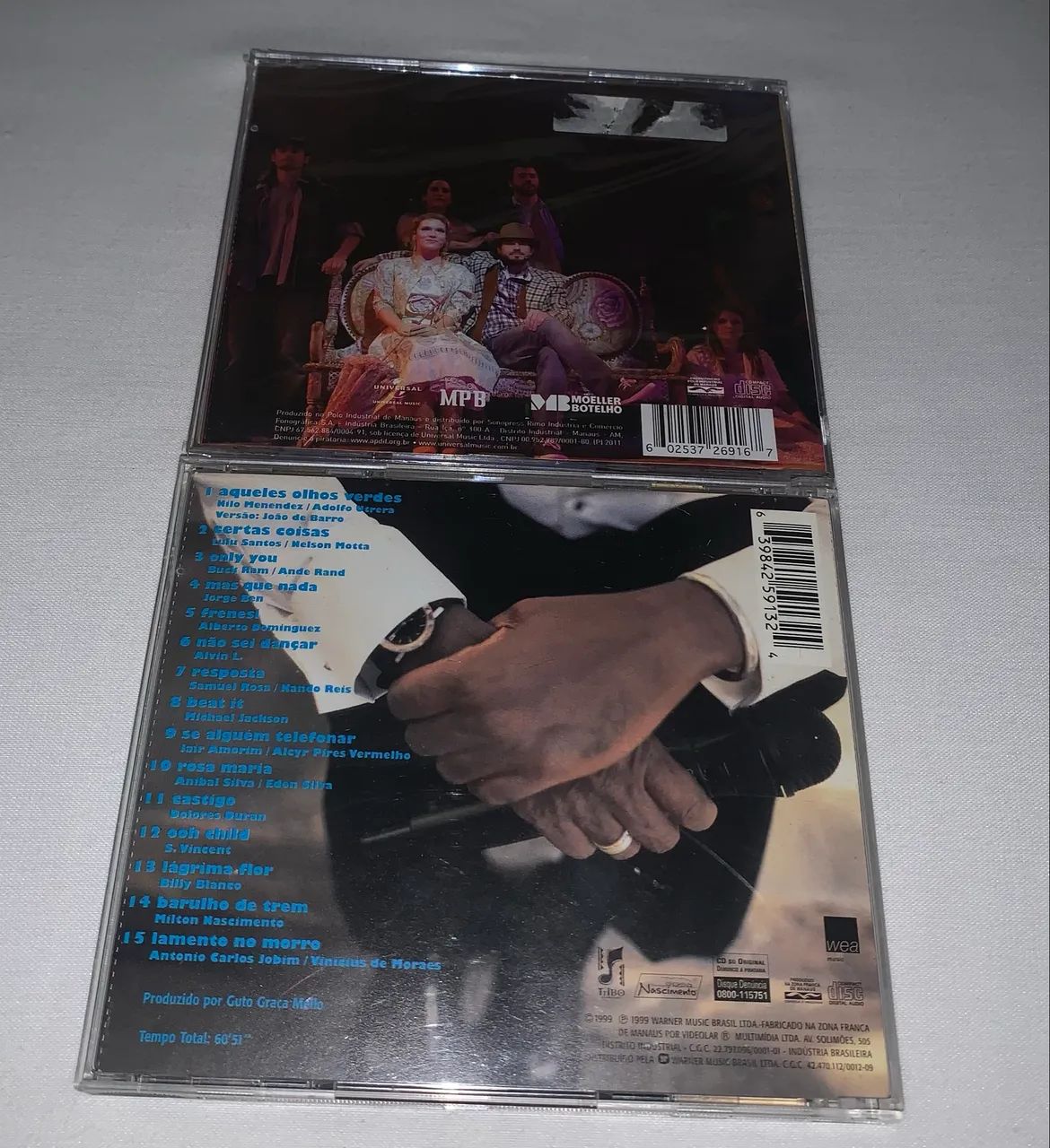 2 Cds Milton Nascimento Cronner e Espetáculo Nada será como antes  - Foto 5