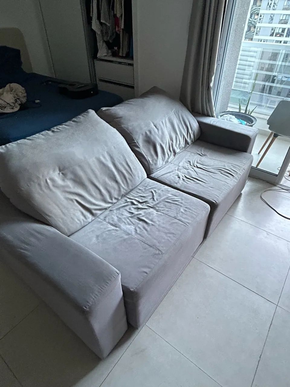Sofá cinza - Foto 3
