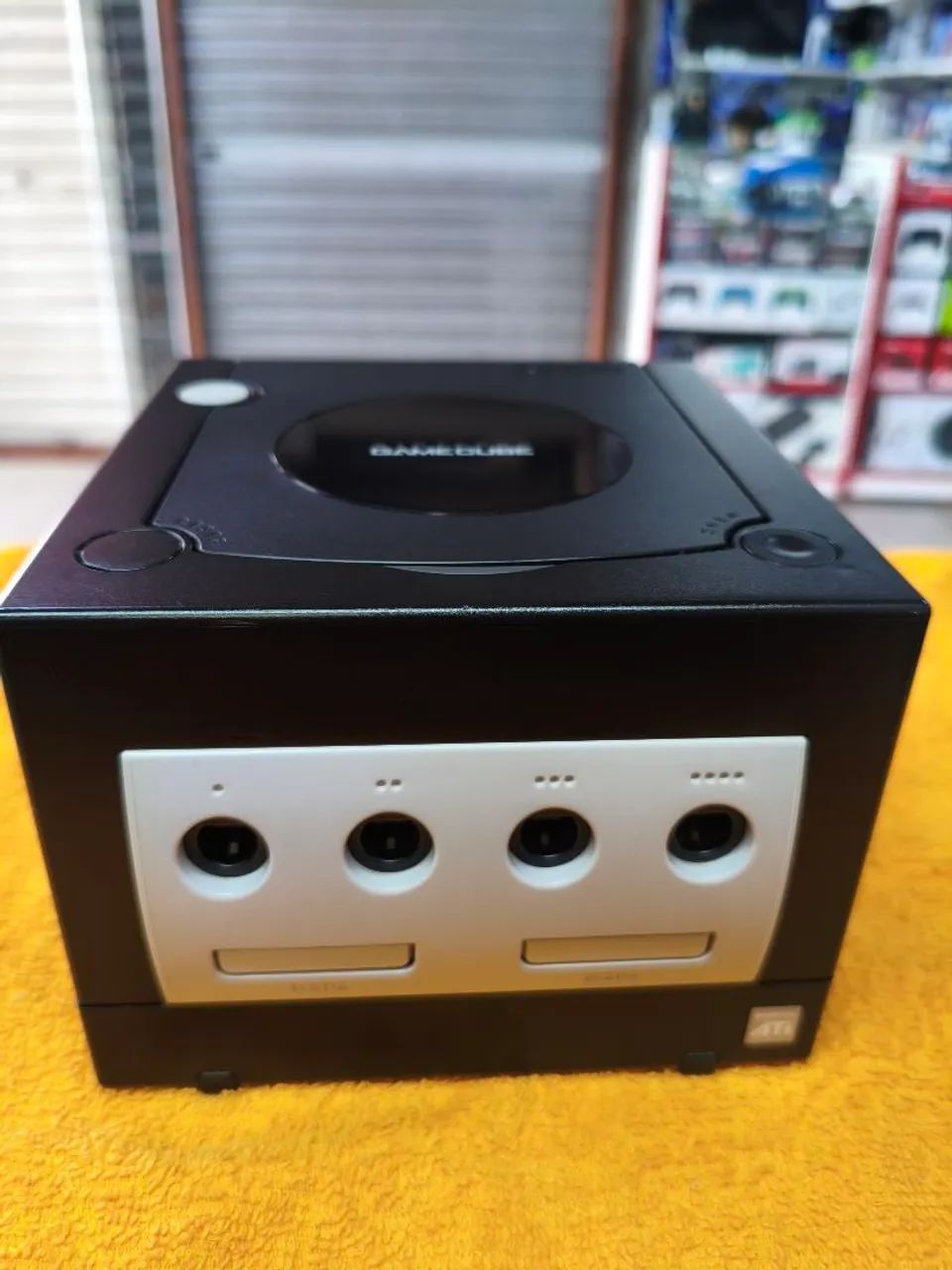Nintendo Game Cube preto com PICOBOOT  - Foto 5