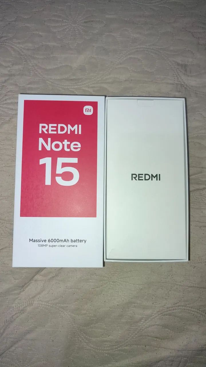 REDMI NOTE 15 256GB 8RAM NOVO! - Foto 2