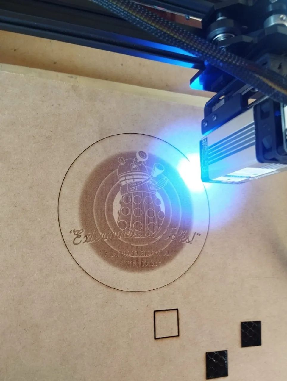 CNC Laser- corte e gravação(completa com notebook e lightburn vitalício) - Foto 4