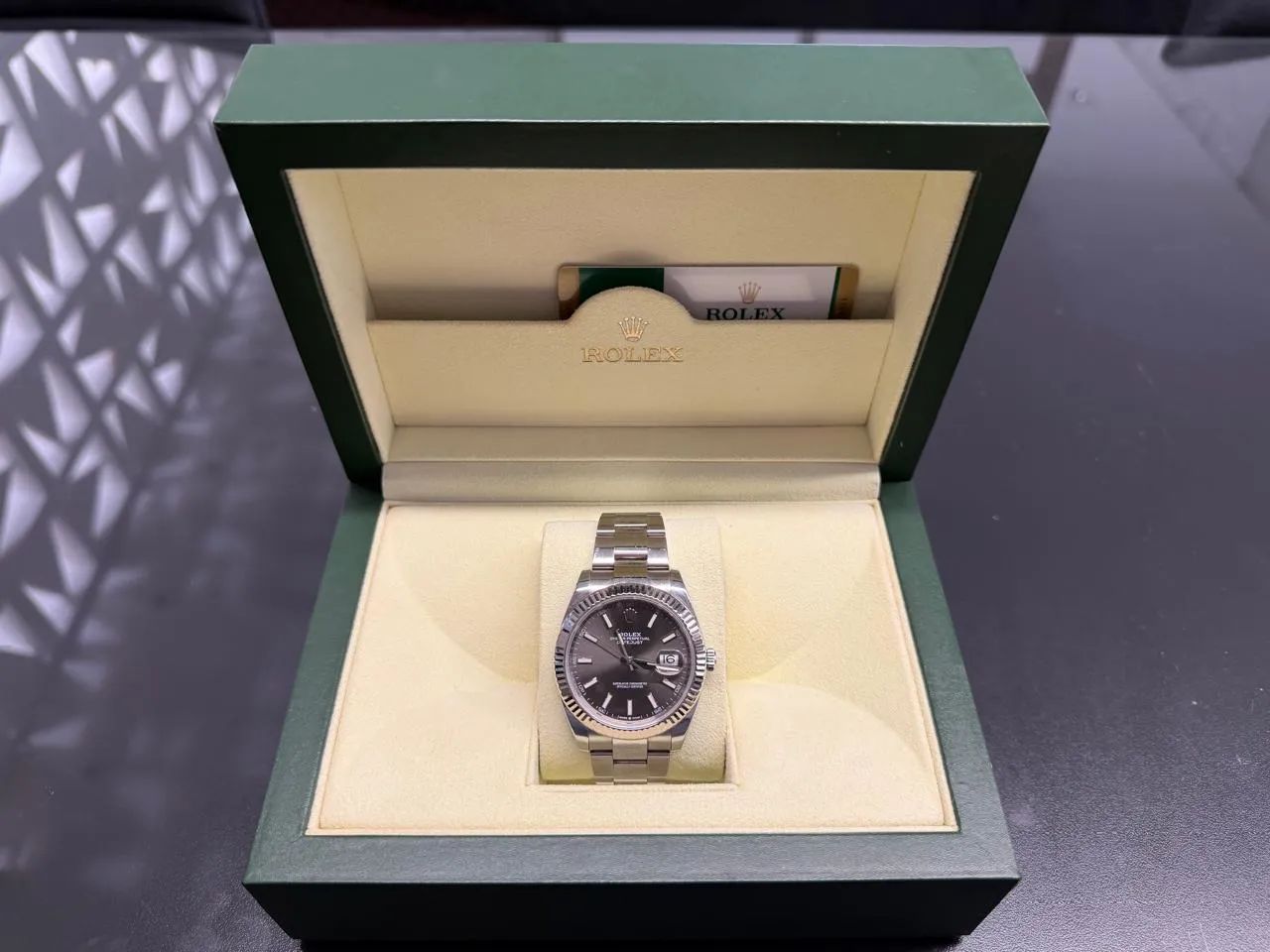 ROLEX DATEJUST 41mm 2019 COMPLETO