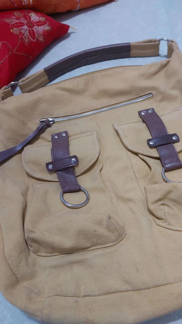 Bolsa amarelo  - Foto 2