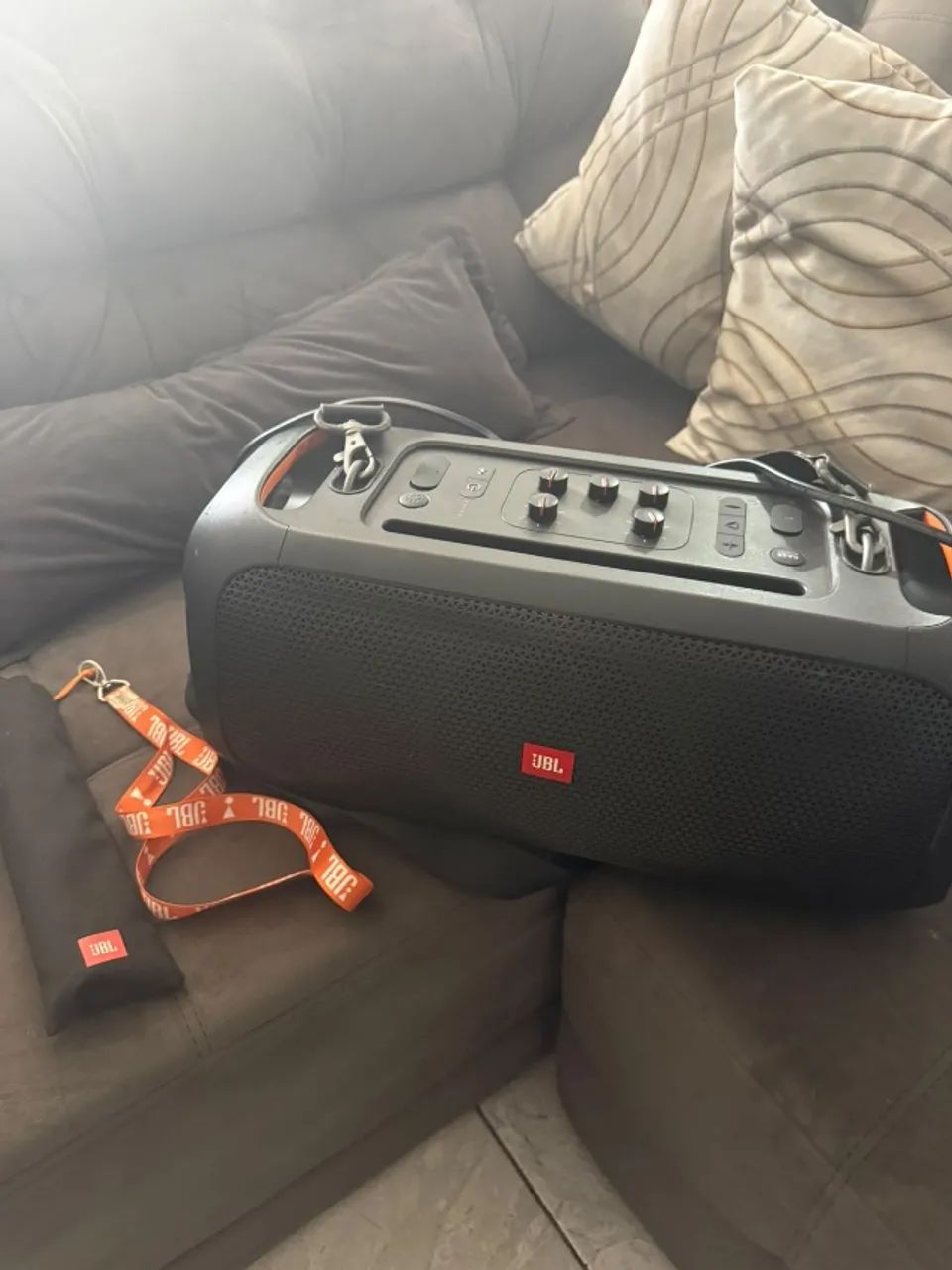 Caixa de Som, JBL, PartyBox On The Go Essential