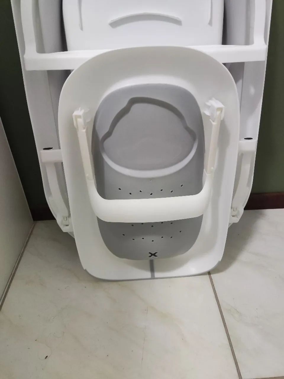 Banheira bebê dobrável 