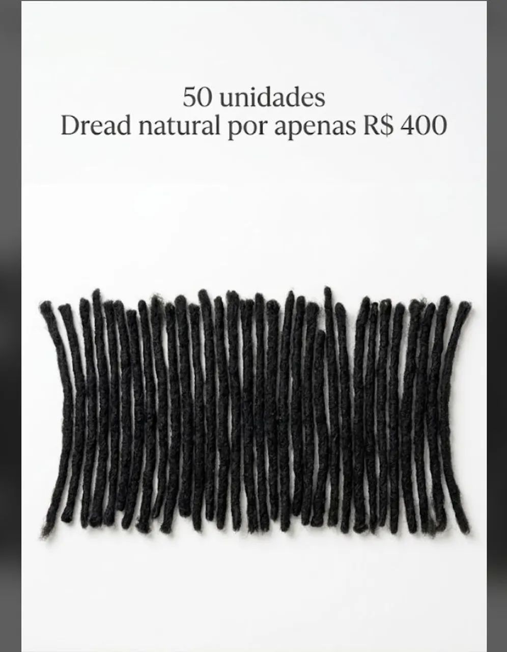 DREADS NATURAIS! ?