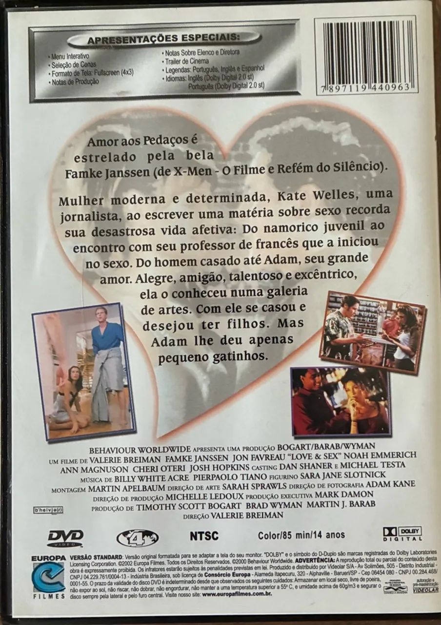 DVD AMOR AOS PEDAÇOS  - Foto 3